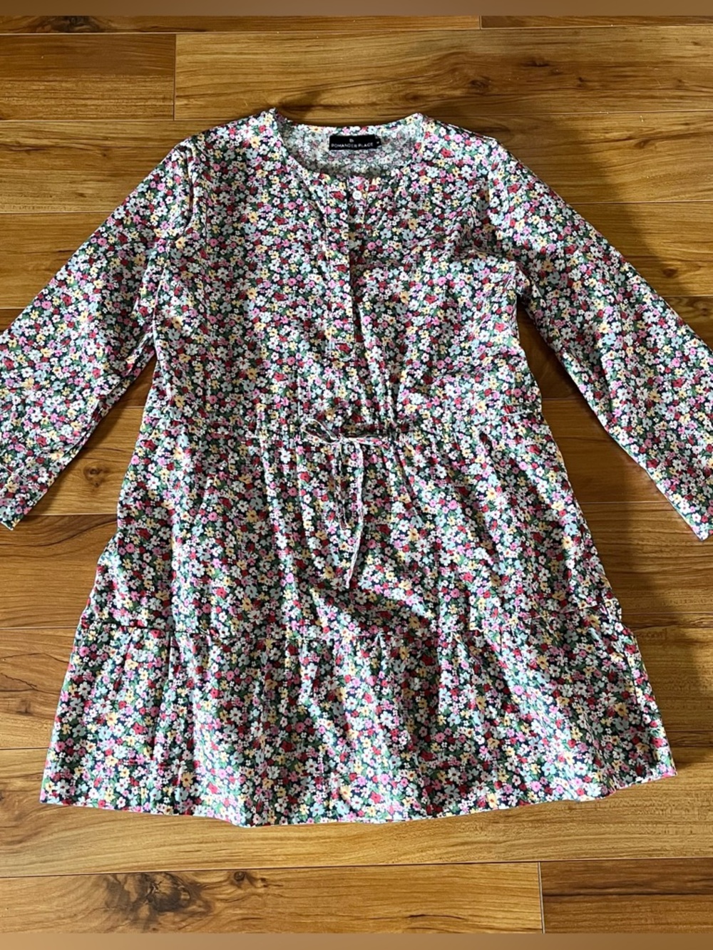 Tuckernuck Lucy Floral Shirt Dress Medium - Picture 2 of 13